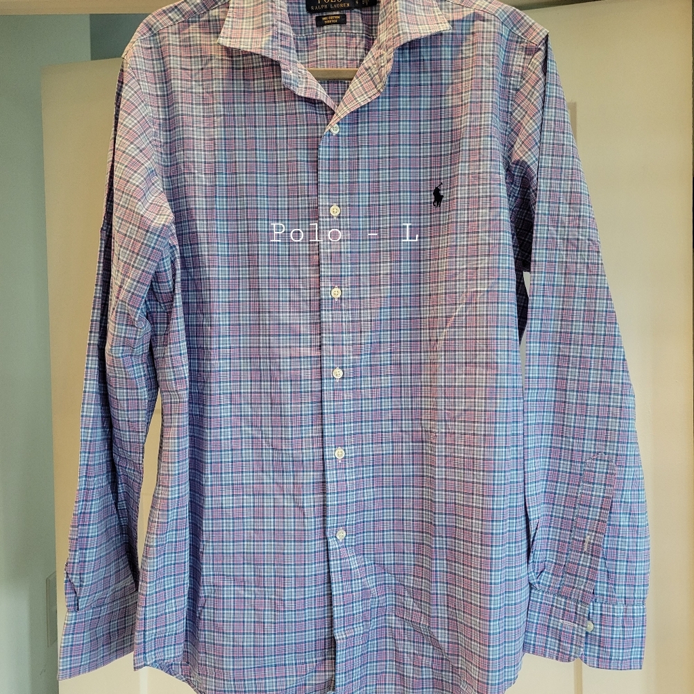 Men's long sleeve button down